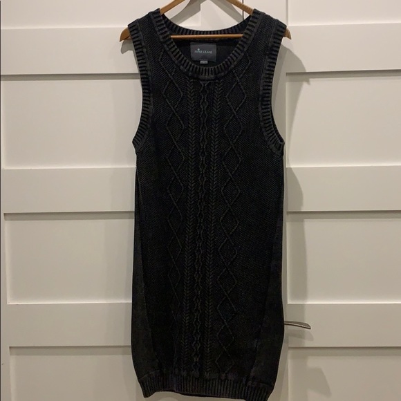 Paper Crane Cable Knit Vest Dress - Picture 5 of 9